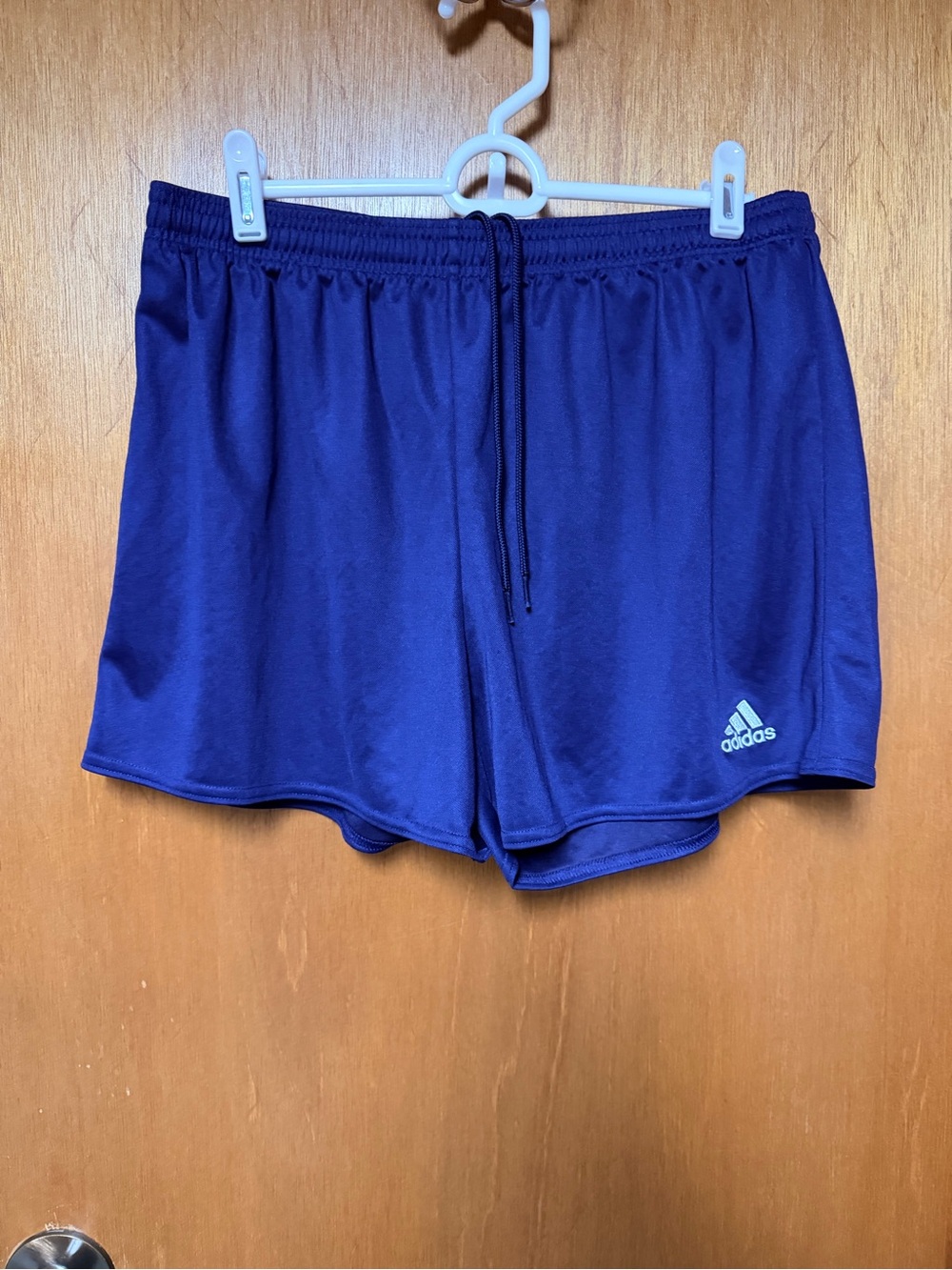 adidas Men’s Royal Blue Athletic Shorts with Drawstring